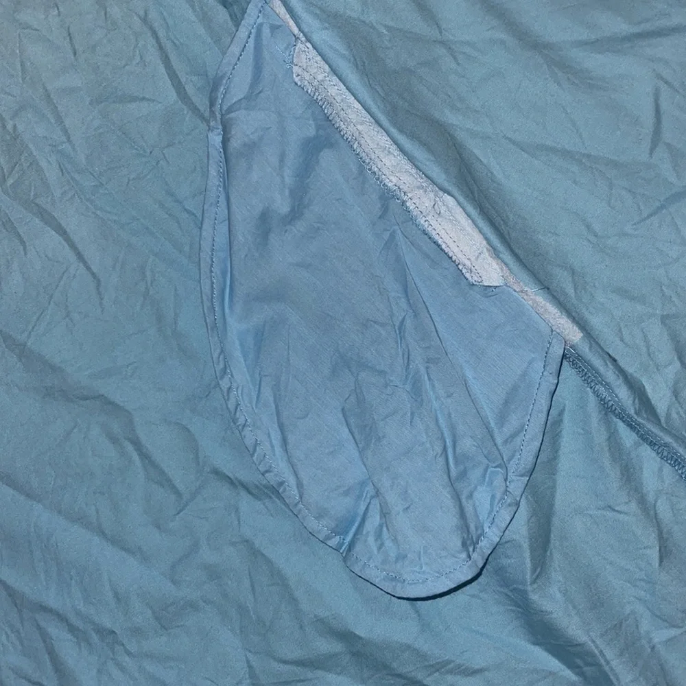 Who What Wear Button Down Trapeze Dress with Pockets - Picture 5 of 11